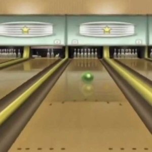 Wii bowling
